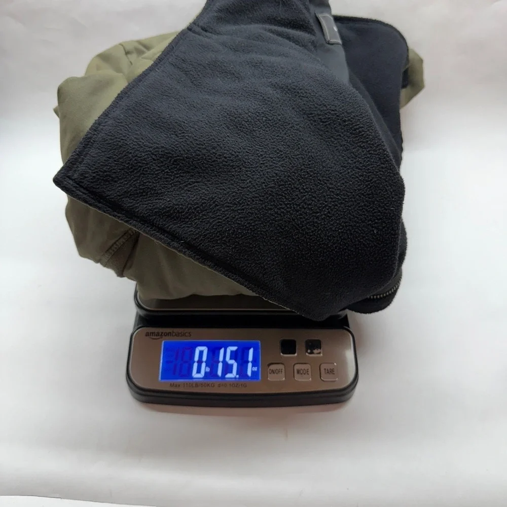 BCBGMAXAZRIA Emerson Asymmetrical Moto Jacket Olive Green Fleece Collar Small - Picture 6 of 6